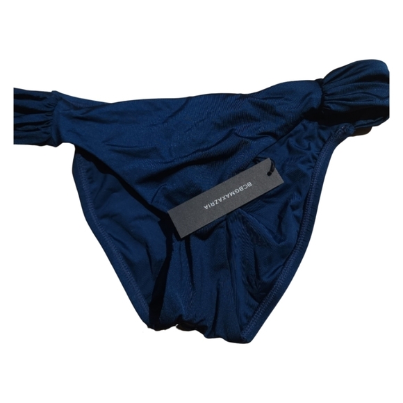 BCBGMaxazria Dark Blue Swim Bottoms Size 6 NWT - Picture 2 of 6